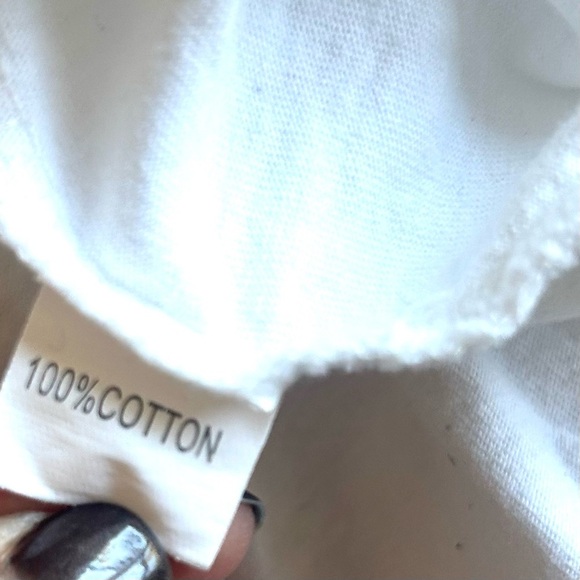 Dolly Parton Graphic Tee Shirt Top Floral Country White Short Sleeve Size 7XL - Picture 9 of 9